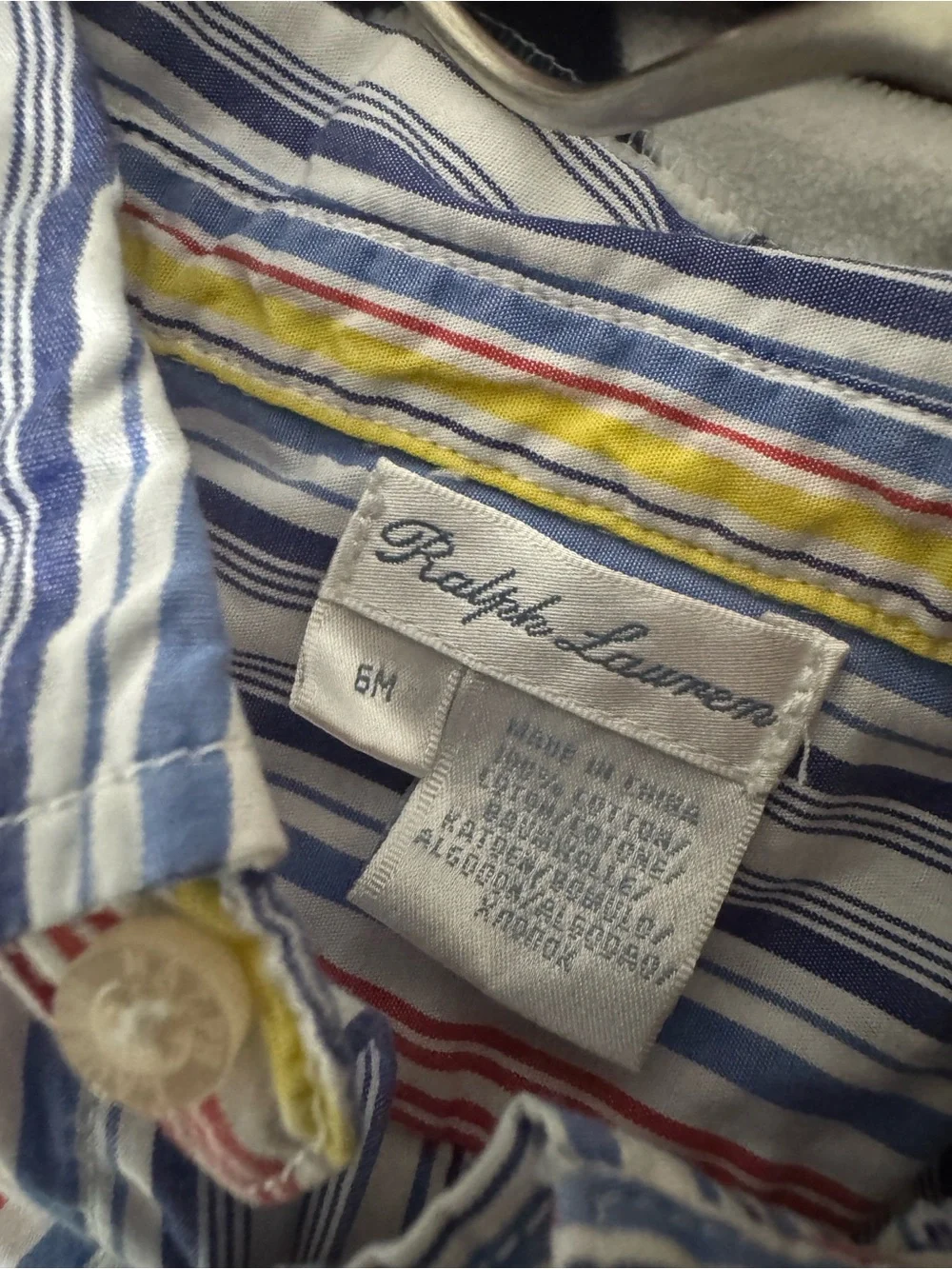 Ralph Lauren baby Striped Button-Down Shirt